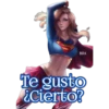 Bibi
Te gusto
¿Cierto?