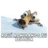 AQUÍ ADMIRANDO TU
BELLEZA