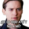 ¿TE LO DIJO A TÍY
NO A MÍ?