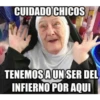 CUIDADO CHICOS
PL
TENEMOS A UN SER DEL
INFIERNO POR AQUI