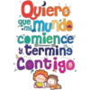 Quiero
que munde
comience
termins
Contigo