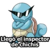 Llegó el inspector
de chichis
