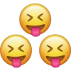 Crazy emojis 7