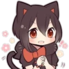 Black Kitten Girl (Classic) 16