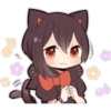 Black Kitten Girl (Classic) 17