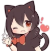 Black Kitten Girl (Classic) 19