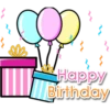 Pegatinas de Cumpleaños 10
