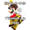 Vistete de abeja
Y zúmbate a la
verga