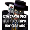 13300
ESTA CARTA DICE
QUE TÚ CUERPO
HOY SERÁ MIO