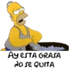 Ay estA GRASA
No se QUITA