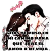DIOS TE PUsO EN
MI CAMINO PARA
QUESEAS EL
AMOR D-MI VIDA
Thelaer hoanyeO