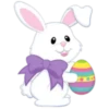 Easter bunny with eggs 5