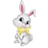 Easter bunny with eggs 12