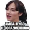 @raffadliaz
AMIGA TENGO
EL CORAZÓN HERIDO