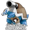 CON DESTREZA
SOBRE LA MESA
