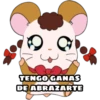 TENGO GANAS
DE ABRAZARTE