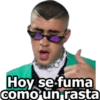 Hoy se fuma
como un rasta