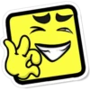 SQUARE YELLOWMOJI 8