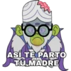 ASI TE PARTO
TU MADRE