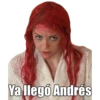 Ya legó Andrés