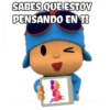SABES QUE ESTOY
PENSANDO EN TI