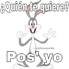 ¿Quién te quiere?
@soyChooqomilq
Pos yo
