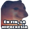 En fin la hipocresía 6