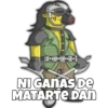 un
hadderbonilla
NI GANAS DE
MATARTE DAN