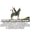 GROOQOMILO
GRACIAS CABALLEROS, ALGUN
DÍA SE LOS VOY A PAGAR, A
MENOS QUE NO LOS ENCUENTRE
O QUE SE ME OLVIDE
