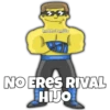 hadderbonilla
NO ERES RIVAL
HIJO