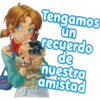 Tengamos
un
recuerdo
de
nuestra
amistad
cokki