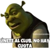 ÚNETE AL CLUB, NO HAY CUOTA