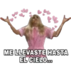 ME LLEVASTE HASTA
EL CIELO.
AxPe