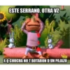 ESTE SERRANO, OTRA VZ
XQ CHUCHA NO T BOTARON D UN PAJAZO