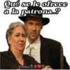 Qué se le ofrece
a la patrona.?
Christian