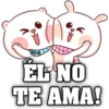 EL NO TE AMA!