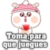 Toma para que juegues