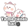 Ya me tienes hart@