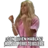 aCON QUIÉN HABLAS?
AMALDITO PERRO TEIBOLERO!
AXPerHdz