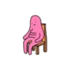 Stickers de Blobby (por Alex Norris) para WA 6