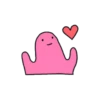 Stickers de Blobby (por Alex Norris) para WA 11