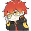 Mystic Messenger Emoji 3 - 707, Saeran & Ray 13