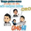 Tengo gustos caros
prueba de ello
mis amigos valen
10
karina
R
Jorge
OMGHI