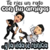Te ries un rato
con tus amigos
karl
@
y la vida se reinicia