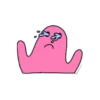 Stickers de Blobby (por Alex Norris) para WA 14