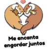 Me encanta engordar juntos