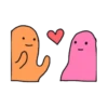 Stickers de Blobby (por Alex Norris) para WA 15