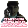 @SoyChoogo
TE METO UNA
HOSTIA QUE TE
VISTO DE TORERO