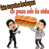 Quien comparte su hamburguesa
no pasa solo la vida
k@