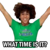 majored
in VACATION.
@raffadiiaz
WHAT TIME IS IT?